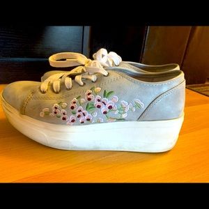 Seven dials sneakers with platform heels